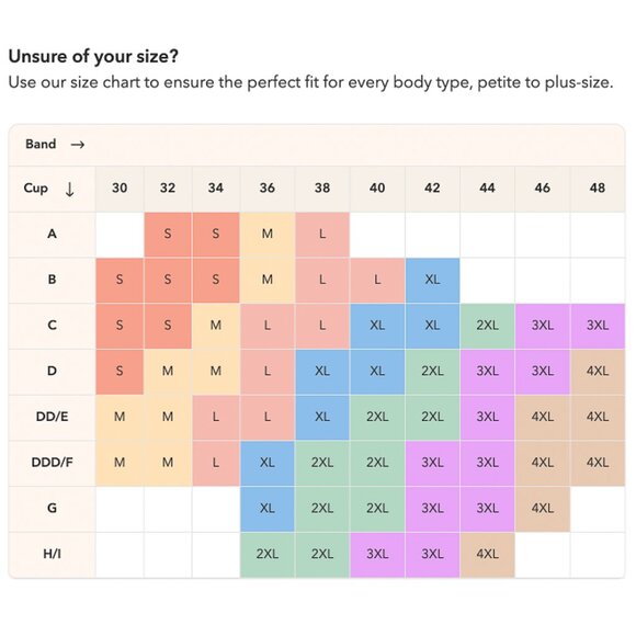 SHAPERMINT Truekind Supportive Comfort Wireless Shaping Bra 2XL - Picture 7 of 7
